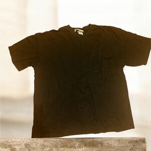 Victoria's Secret Black Short Sleeve Tee Large